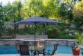 Baru desain payung teras kolam Roma payung