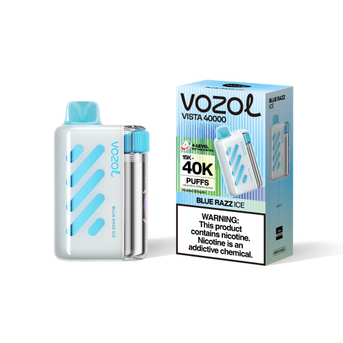 VOZOL VISTA 40000 Puff Vape Sekali Pakai dengan Vape Grosir Dual-Mesh Coil