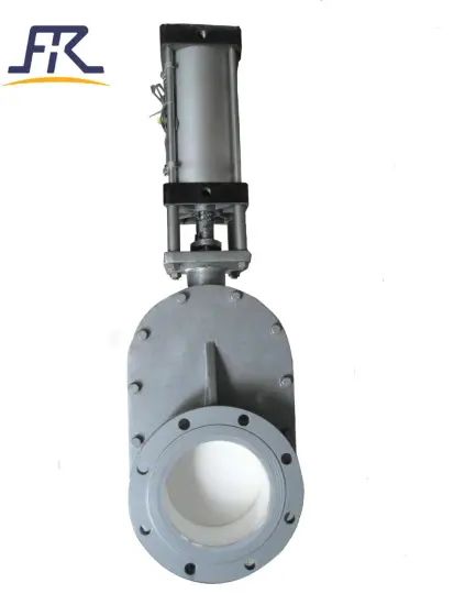 Pneumatic Ceramic Double Disc Gate Valve