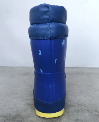 Kids Winter Snow Rubber Wellington Boots