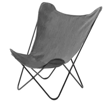 Portable Butterfly Chair: Classic Sun Lounge Design with Outdoor Sling Fabric