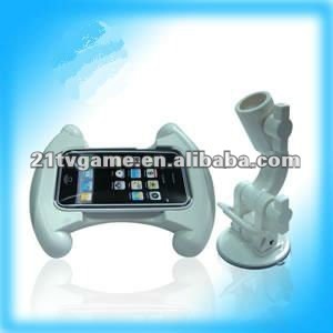 for IPHONE Steering Wheel Hand Grip in White Color
