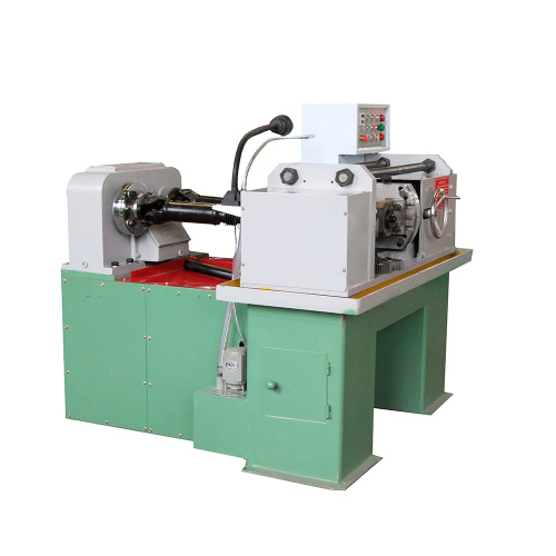 Two rollers bar thread rolling machine