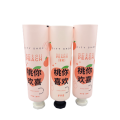 100ml PE Plastic hand lotion with octagonal cap