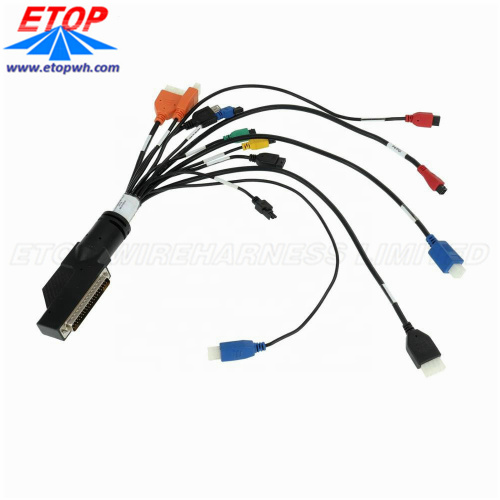 Automotive Waterproof IDC Connector GPS Wire Harness