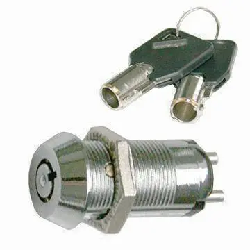 Electrical Lock, Keylock Switch, Turbo Motor with 2 Spade Terminals Lock
