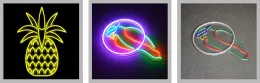 Commercial neon LED lighting