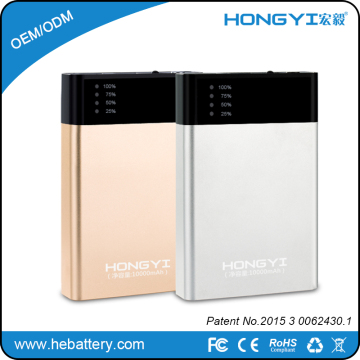 Real capacity Power Bank 10000mAh Mobile Phone Charger for business HE-738S[HONGYI]