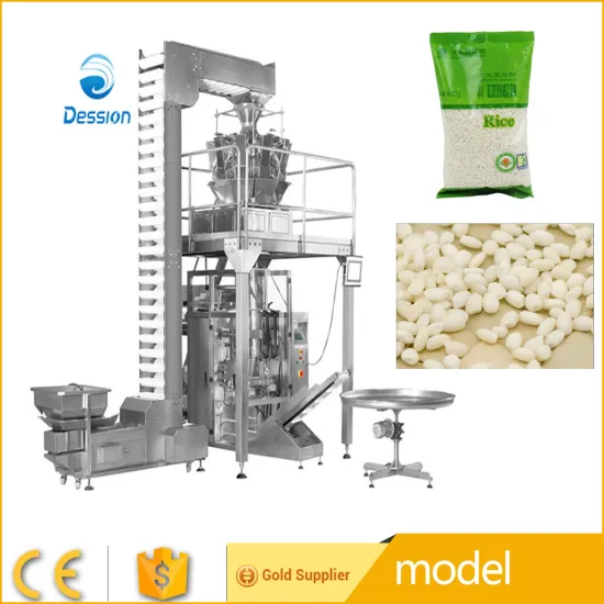 Multi Heads Weighing Price Automatic Rice Packaging Machine