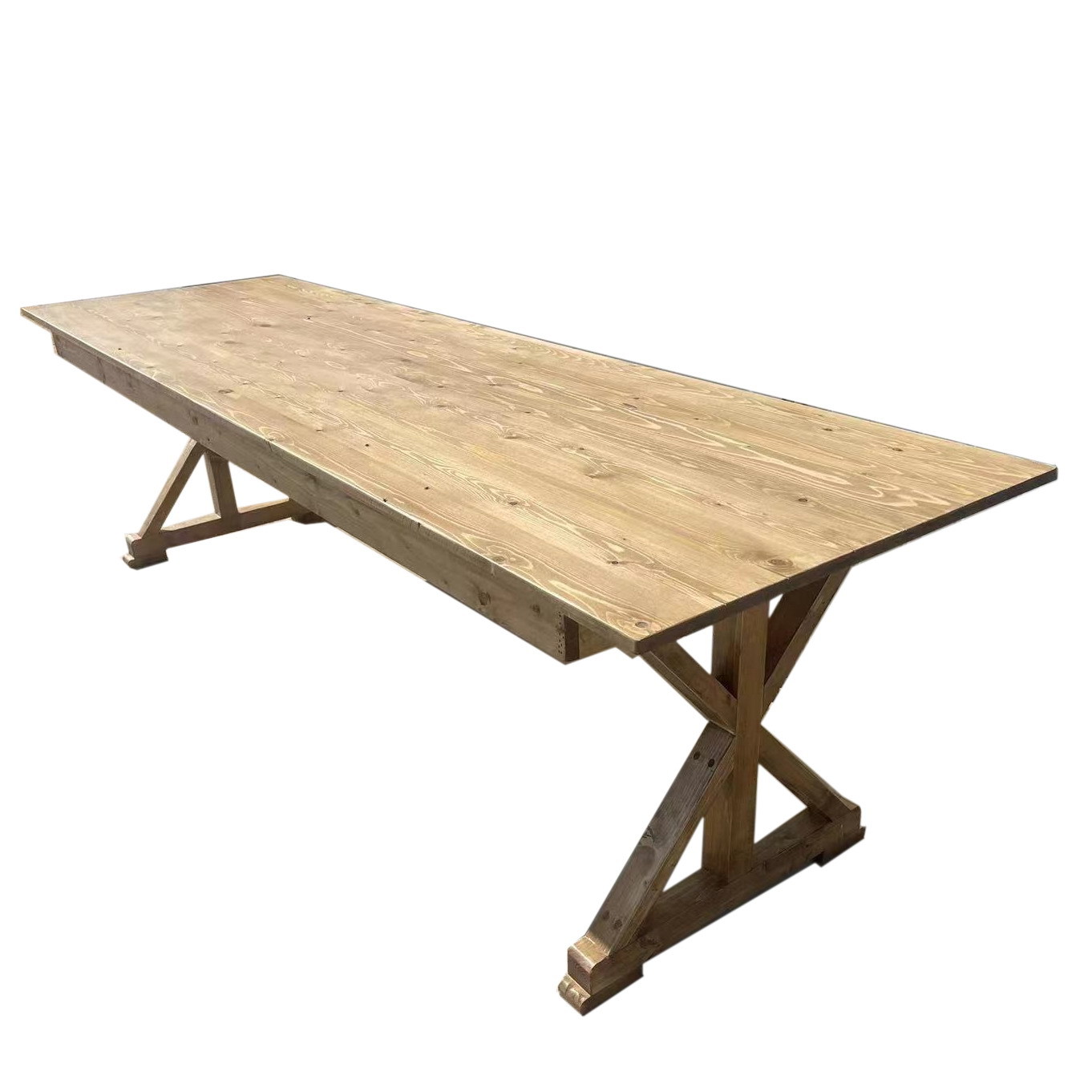 elm soild wood dining table