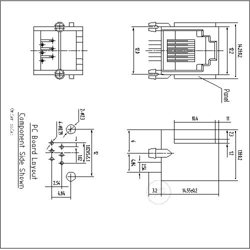 ATRJ5521-6P6C-X-A-A