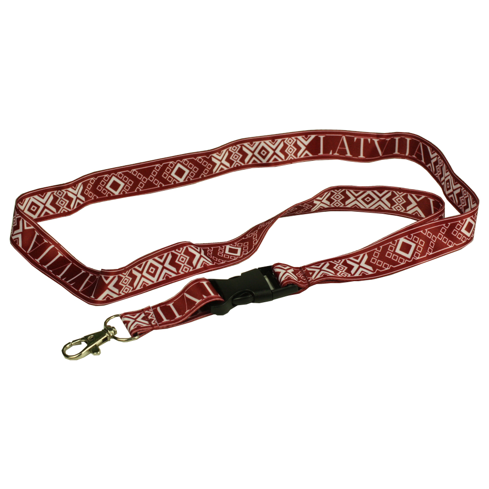 Polyester Neck Lanyard with ID card Holder keychain