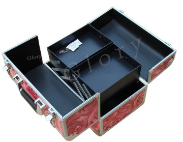 Aluminum Cosmetics Case PVC Cosmetics Case Make up Cabinet