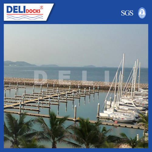 Regular Aluminum Alloy Floating Marina Floating Dock Design