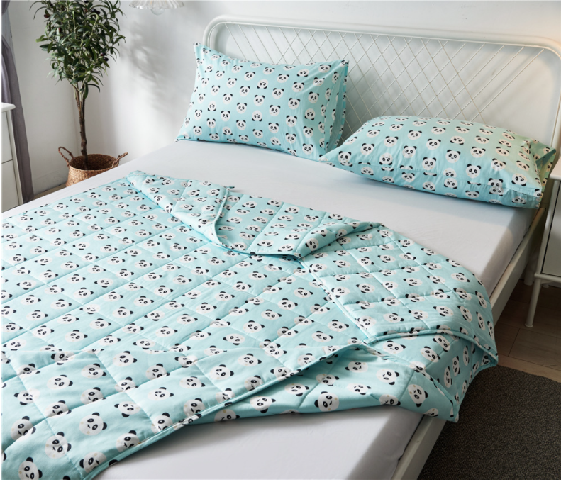 Cute Active Printing Pattern Weighted Blanket