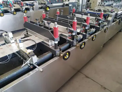 Three side pouch making machinery