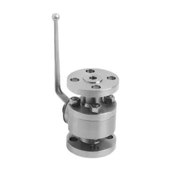 Full Bore Two Piece Forged Steel Ball Valve