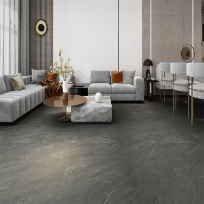 Mildew Proof SPC Flooring: Rigid SPC Marble Flooring