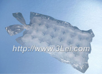 Self-sealing LDPE ice cube bags