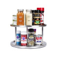 2-Tier 360-Degree Lazy Susan Turntable Organizer