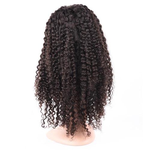 LONG SIZE WAVY T PART NATURAL HAIR LACE WIG