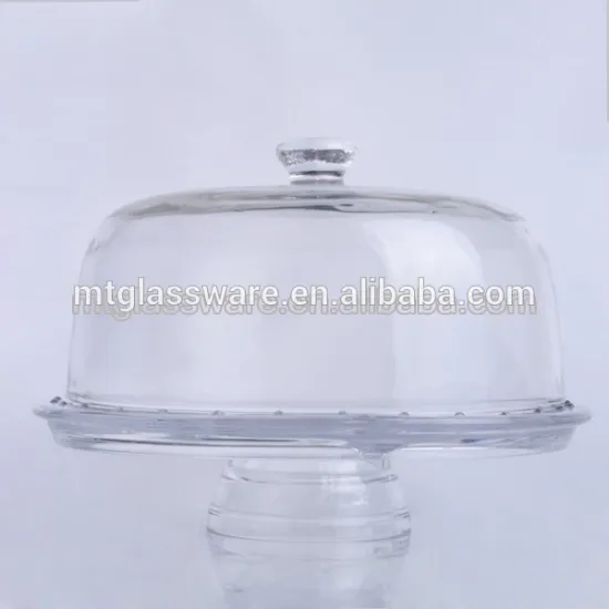 glass dome cake stand fittings wholesale machine made for wedding cakes