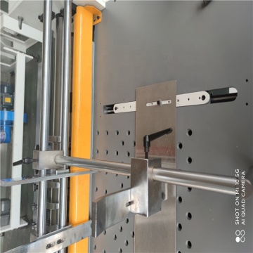 Automatic paper partition slotting machine