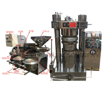 High Oil Rate Olive Oil Press Machine for Food Processing Lines