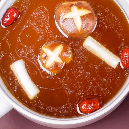 Chinese Traditional Mushroom Flavor Hot Pot Soup Base