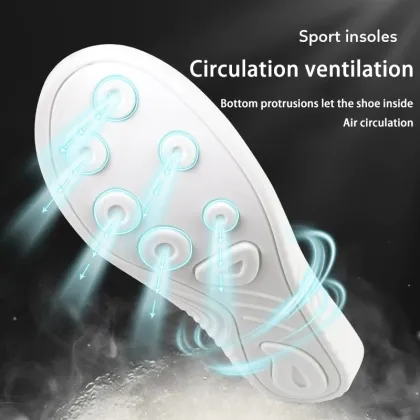Wholesale High Elastic Comfortable Basketball Insoles with Sweat-Absorbent Deodorant Sole