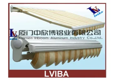 Retractable Aluminum Cassette Canopy Awning, Auto Awnings