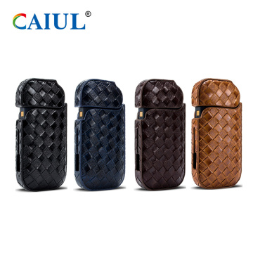 Luxury IQOS E-Cigarette PU Woven Case