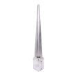 Support Metal Ground Pole Anchor NO DIG 71MM