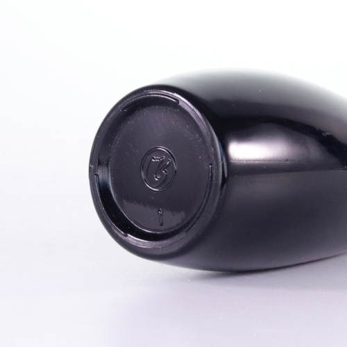 Special Shape Black Handmade Bottle