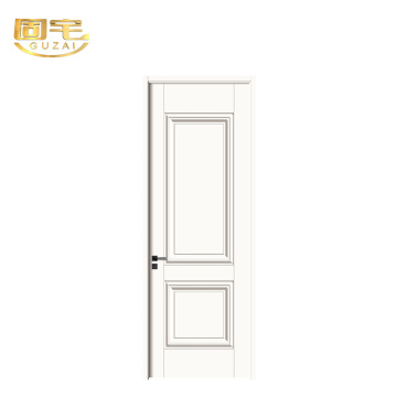 Pintu Interior Kayu Cetakan Putih Murni