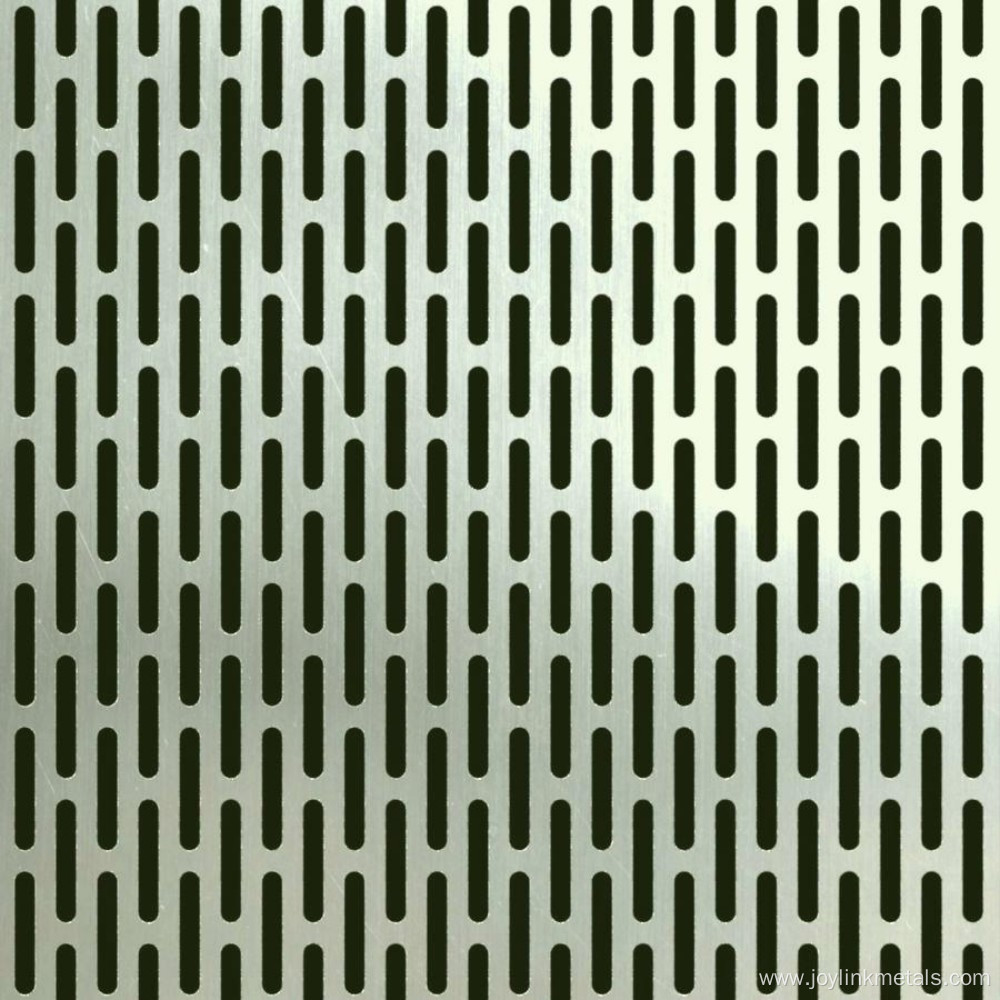 Slotted Hole Perforated metal