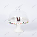 Easter Bunny Cute Animal White Children Ceramic Dinnerware