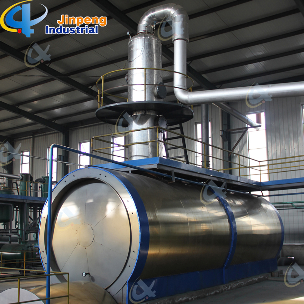 Waste Tyre Pyrolysis Oil Refining System