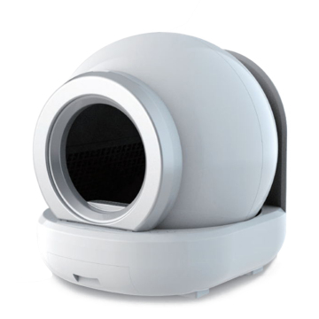 Caja de arena para gatos de autolimpieza inteligente: un inodoro automático de gato automático controlado por aplicaciones