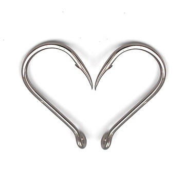 High Carbon Steel Fishing Hooks Jig Bait for Saltwater & Freshwater