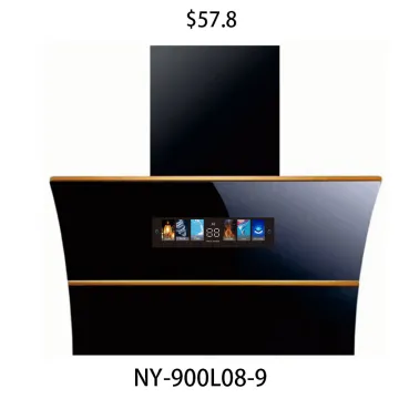 Wall-Mounted Sense Control Gesture WiFi Kitchen Hood Exhaust Fan