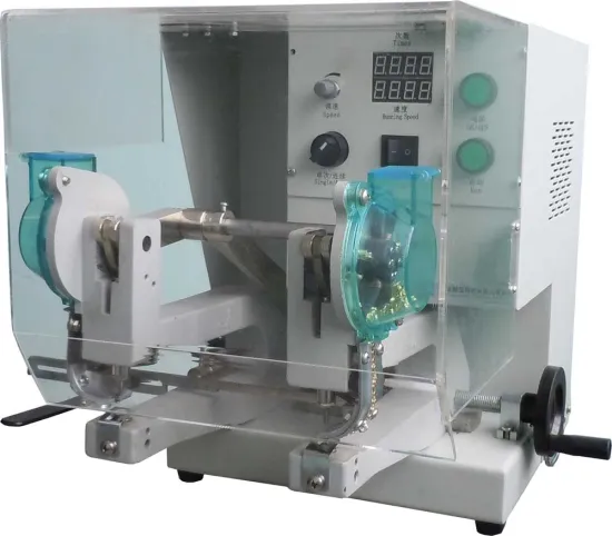 auto double head eyelet machine for paper bags