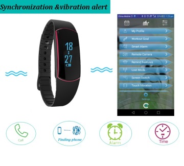 Waterproof touch screen fitness tracker Activity tracker watch bracelet pedometer sleep monitor bluetooth bracelet manual