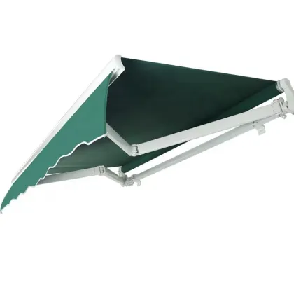 Folding Arm Sunshade Aluminum Outdoor Retractable Awnings for Patio and Balcony