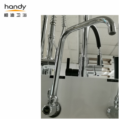 Handy brass wall mount kitchen cold water tap