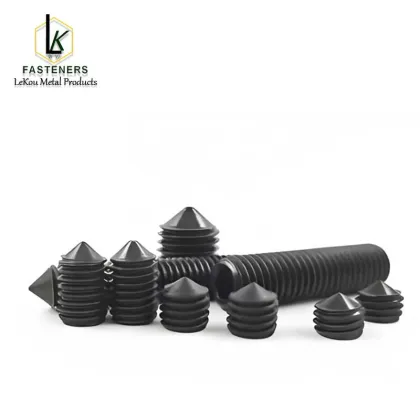 Hex socket Cone point set screws