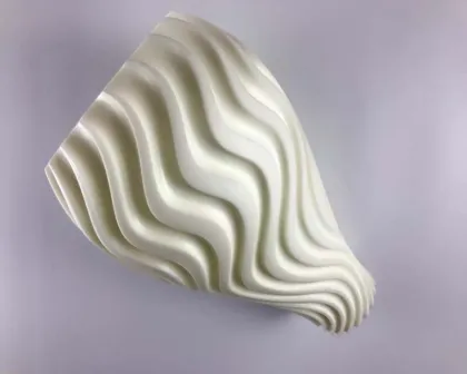 Customized Rapid Prototyping SLA 3D Printed Vase STL