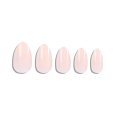 Super thin short oval longlasting nude fake nails
