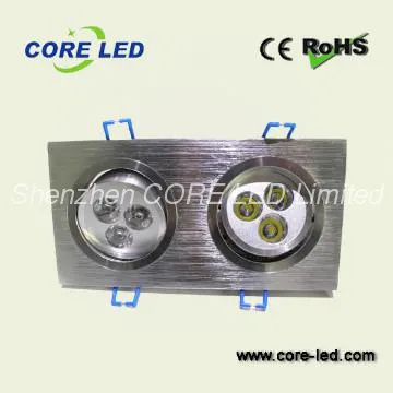 High power 3*1W led ceiling light