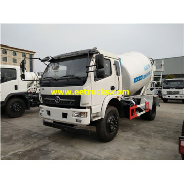 SHACMAN Caminhões de transporte de cimento de 5000 litros